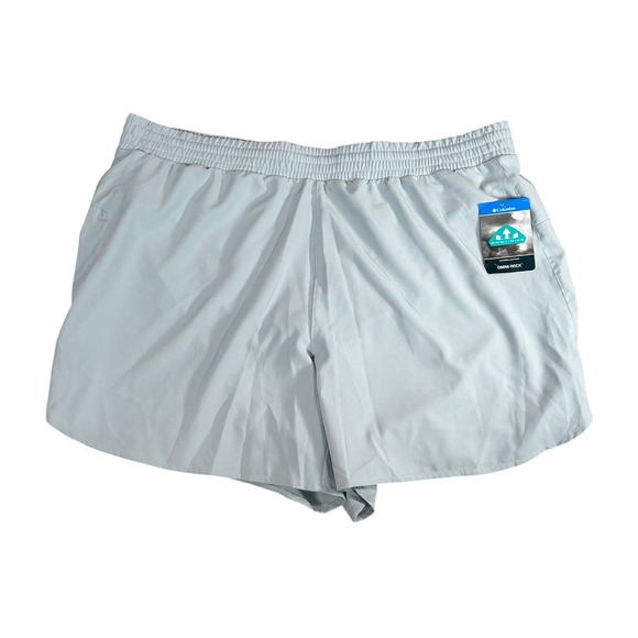 Columbia Pants - Columbia‎ Womens Hike Short Grey Omni-Wick Athletic Plus Size 1X 5in New NWT